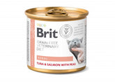 Brit Veterinary Diet Renal Tuna & Salmon with Peas kissalle 200 g MAISTELUPAKKAUS
