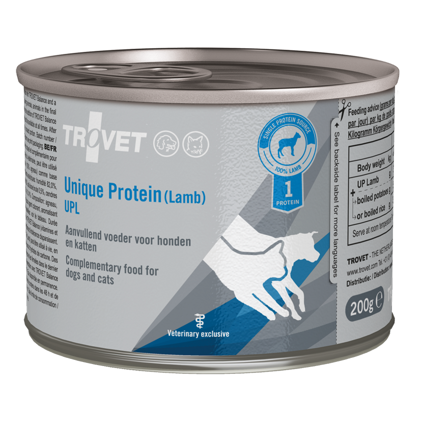 Trovet Unique Protein UPL Lammas koiralle ja kissalle 200 g MAISTELUPAKKAUS