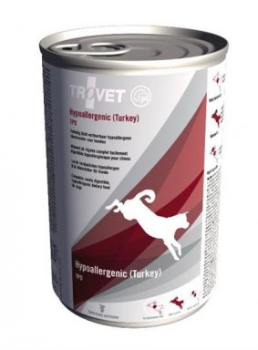 Trovet TPD Hypoallergenic Kalkkuna-Peruna Wet Koiralle 400 g