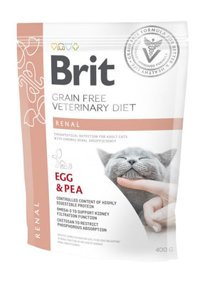 Brit Veterinary Diet Renal Egg & Pea kissalle