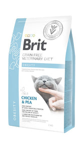 Brit Veterinary Diet Obesity Chicken & Pea kissalle 2 kg