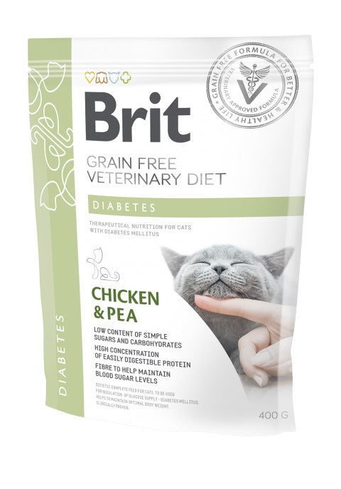 Brit Veterinary Diet Diabetes Chicken & Pea kissalle