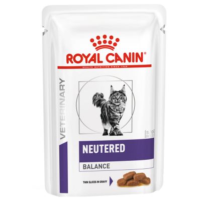 Royal Canin Veterinary Diets Health Neutered Balance kissan märkäruoka 85 g MAISTELUPAKKAUS