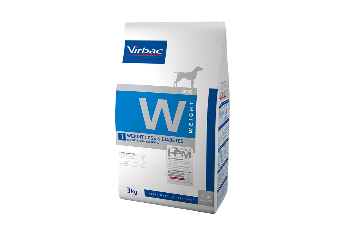 Virbac HPM Weight Loss & Diabetes Dog 3 kg