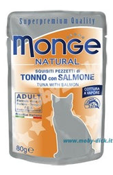 Monge Natural Tonnikala-Lohi 80 g