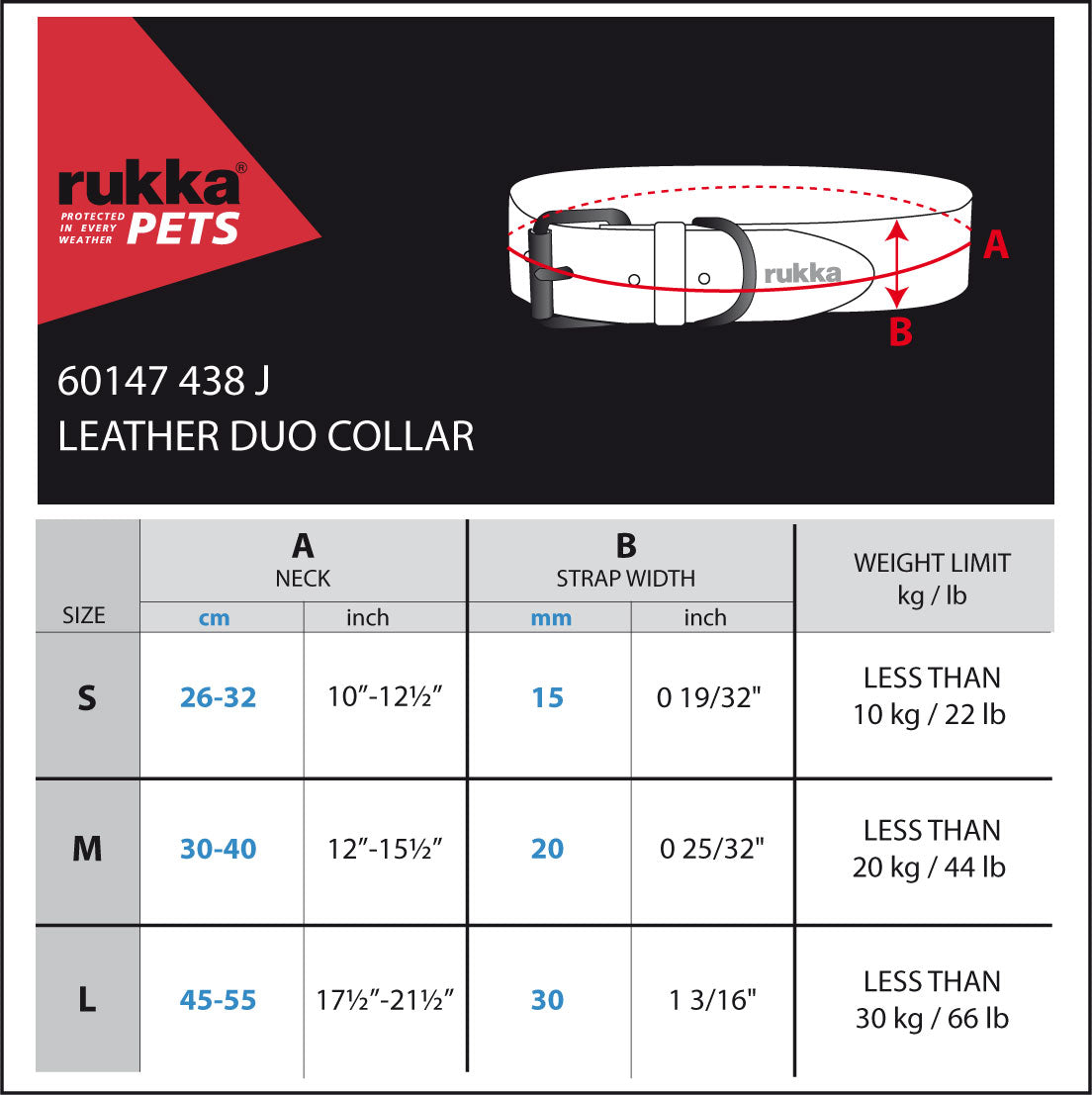 Rukka Duo nahkapanta M
