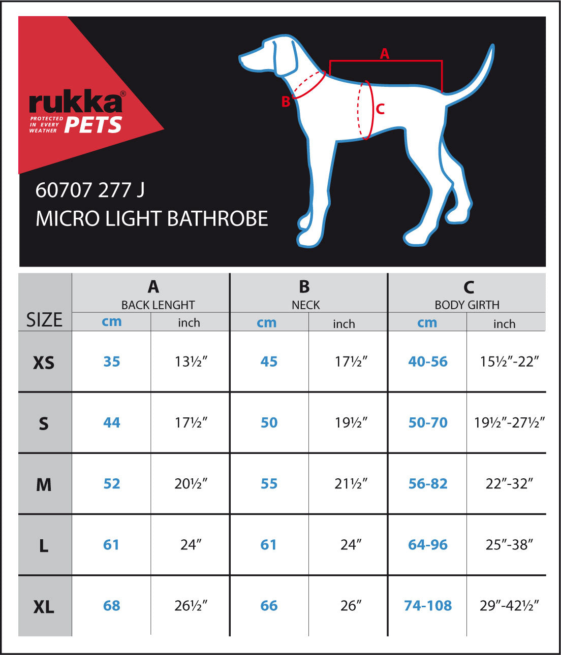 Rukka Micro Light kylpytakki