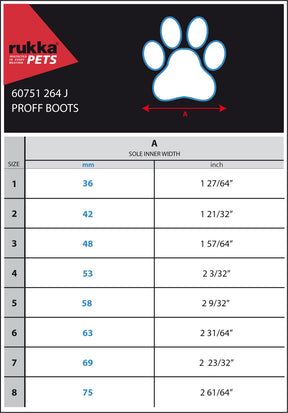 Rukka Proff pitkävartiset tossut 2 kpl musta 8