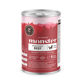 Monster Dog Adult Single Protein Beef koiralle 400 g MAISTELUPAKKAUS