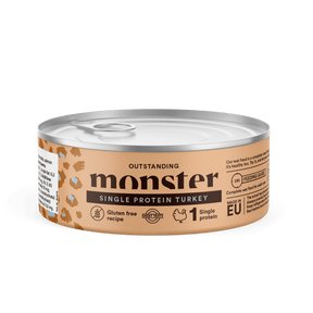 Monster Cat Adult Single Protein Turkey kissalle 100 g MAISTELUPAKKAUS