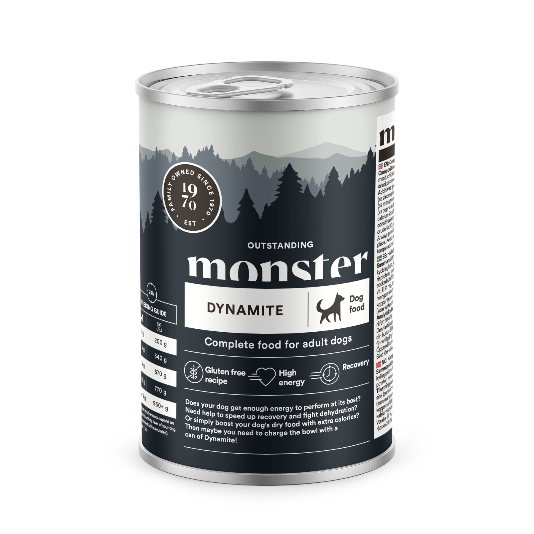 Monster Dog Adult Dynamite Chicken koiralle 400 g MAISTELUPAKKAUS