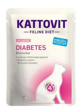 Kattovit Diabetes Lohi kissalle 24 x 85 g