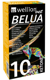 Ketotestiliuskat WellionVet Belua 10 kpl