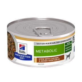 Hill's Metabolic Mini with Chicken & Vegetables muhennos koiralle 156 g MAISTELUPAKKAUS