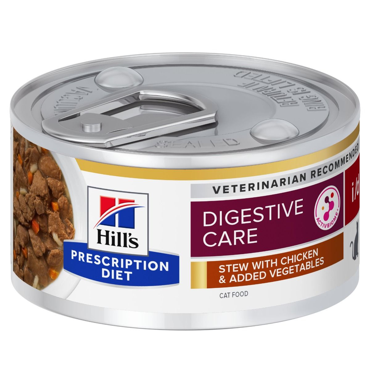 Hill's i/d Digestive Care with Chicken & Vegetables muhennos kissalle 82 g MAISTELUPAKKAUS PÄIVÄYSTARJOUS