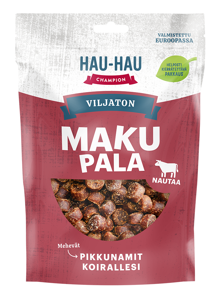 Hau-Hau Champion Viljaton makupala nauta 100 g