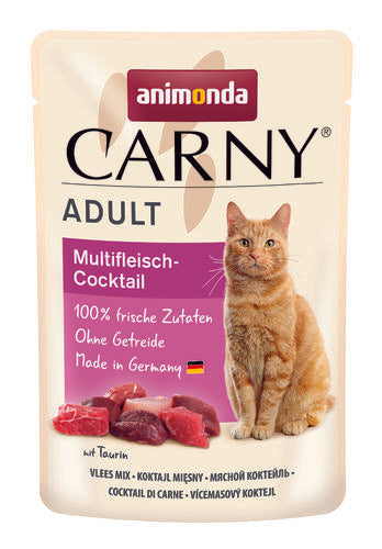 Animonda Carny Adult multilihacocktail kissalle 85 g MAISTELUPAKKAUS