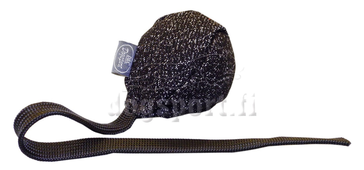 D&C Ringo pentupallo suoralla narulla pieni musta 8 x 11 cm