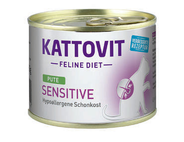 Kattovit Sensitive kalkkuna purkki 12 x 185 g