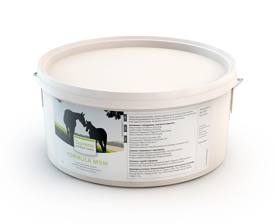 Supreme Horse Care Formula MSM-jauhe 1 kg