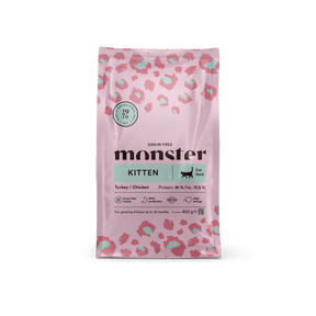 Monster Cat Grain Free Kitten Turkey-Chicken kissalle