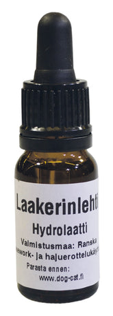 D&C Nosework hydrolaatti 10 ml laakerinlehti