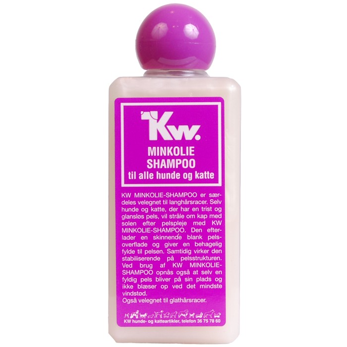 KW Minkkiöljy shampoo koirille ja kissoille