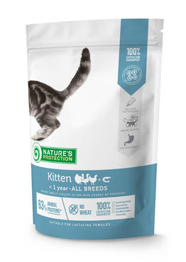 Nature's Protection Kitten siipikarja & krilli kissalle 400 g