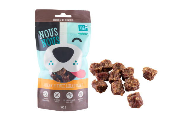 NousNous Ankan pienet lihapullat koiralle 100 g