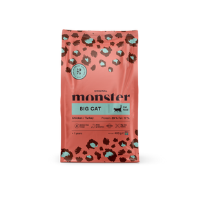 Monster Cat Original Big Cat Chicken-Turkey kissalle