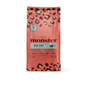 Monster Cat Original Big Cat Chicken-Turkey kissalle 6 kg