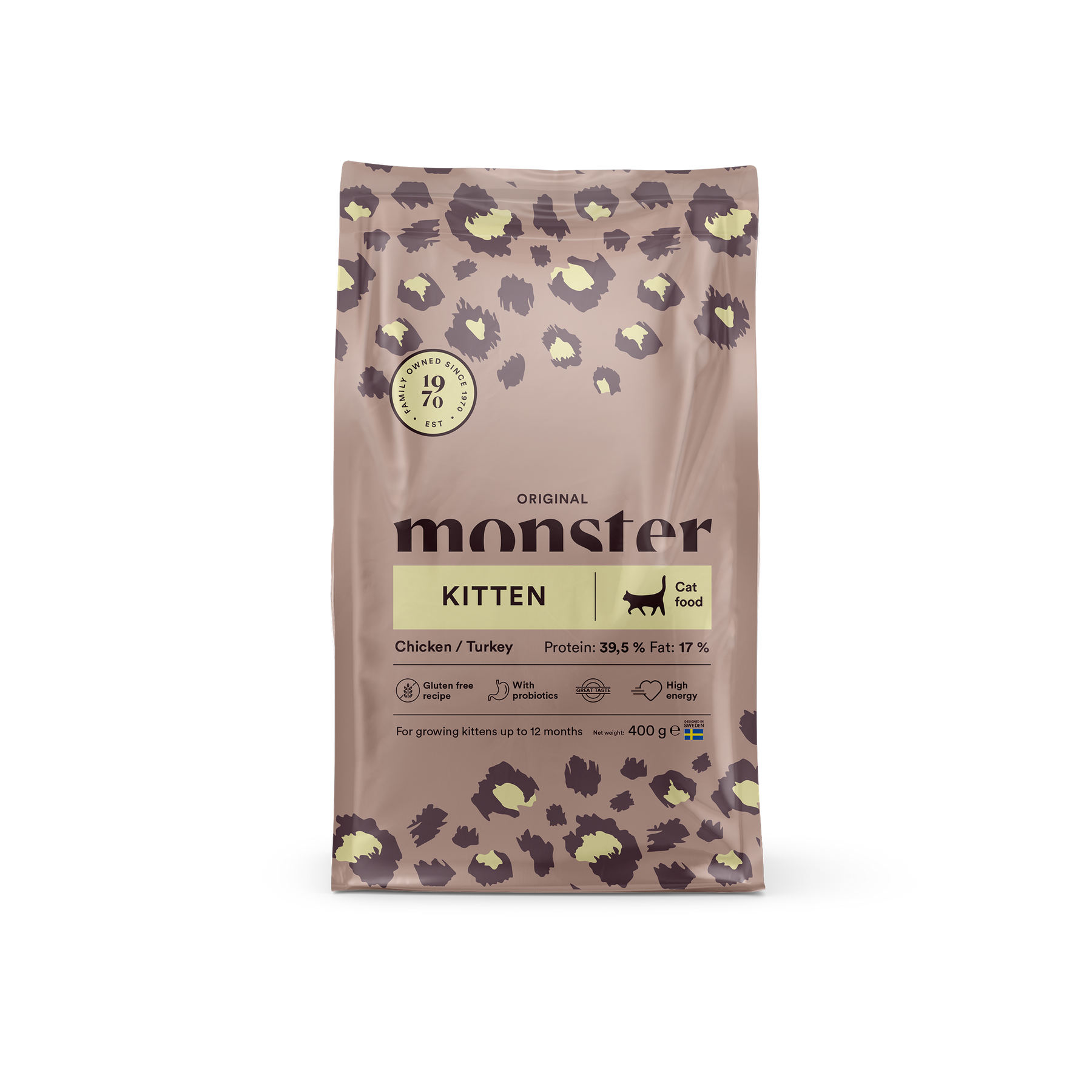Monster Cat Original Kitten Chicken-Turkey kissalle