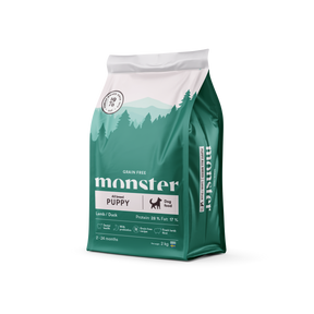 Monster Dog Grain Free Puppy All Breed Lamb-Duck koiralle 2 kg