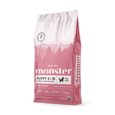 Monster Dog Grain Free Puppy S/M Turkey-Chicken koiralle 12 kg RIKKOONTUNUT