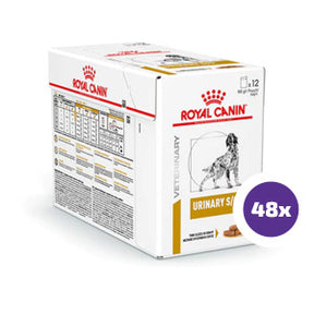 Royal Canin Veterinary Diets Urinary S/O CIG annospussi koiran märkäruoka 48 x 100 g SÄÄSTÖPAKKAUS