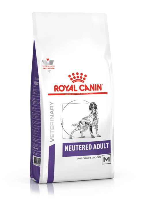 Royal Canin Veterinary Diets Health Management Neutered Adult Medium koiralle 9 kg