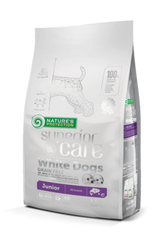Nature's Protection Superior Care White Dogs Junior All Breeds lohi koiralle 10 kg