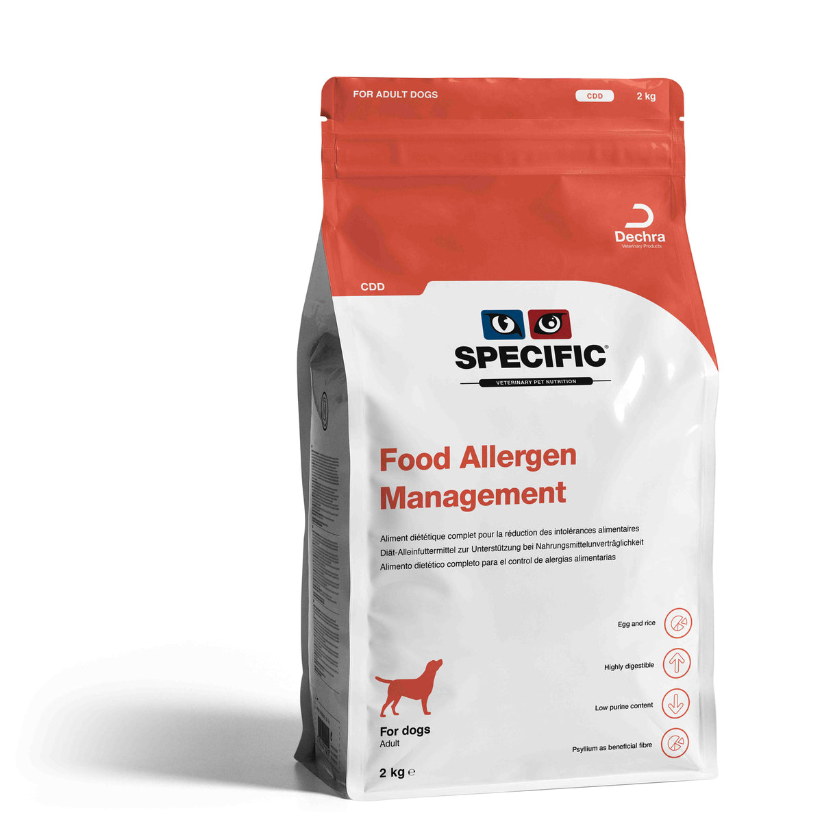 Specific CDD Food Allergen Management koiralle