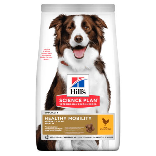 Hill's SP Healthy Mobility Adult Medium with Chicken koiralle