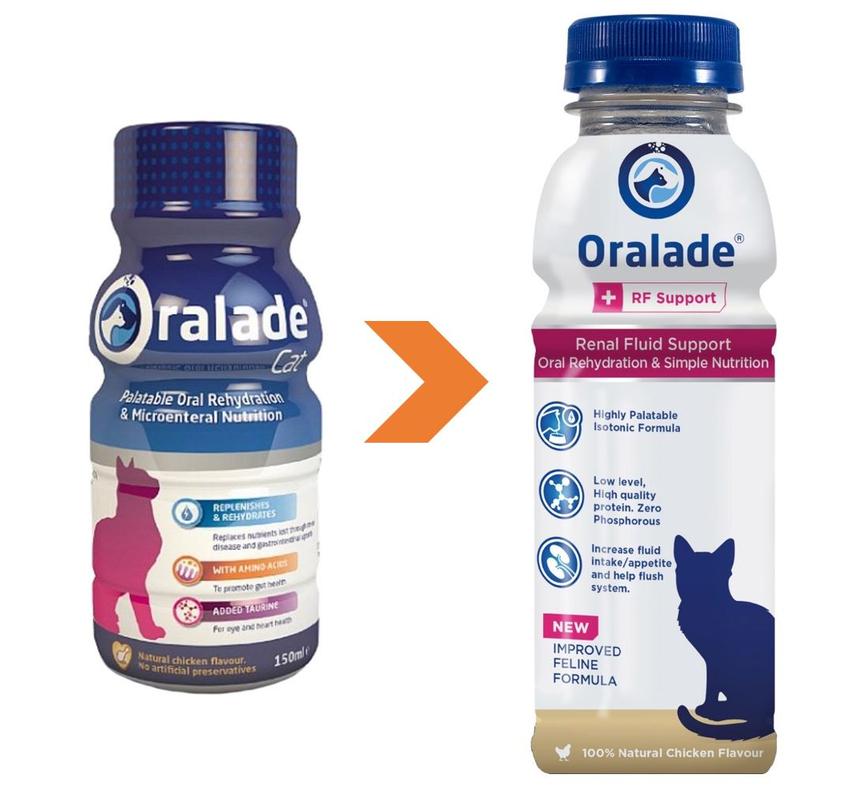 Oralade nesteytysjuoma kissalle 330 ml