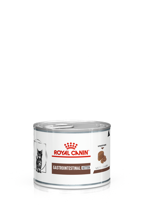 Royal Canin Veterinary Diets Gastrointestinal Kitten Mousse säilykepurkki kissan märkäruoka 195 g MAISTELUPAKKAUS