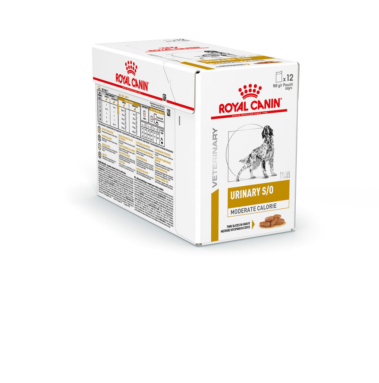 Royal Canin Veterinary Diets Urinary S/O Moderate Calorie annospussi koiran märkäruoka 12 x 100 g