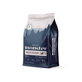 Monster Dog Grain Free Wild Ocean White Fish koiralle