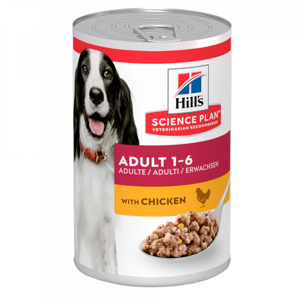 Hill's SP Adult with Chicken koiralle 370 g MAISTELUPAKKAUS