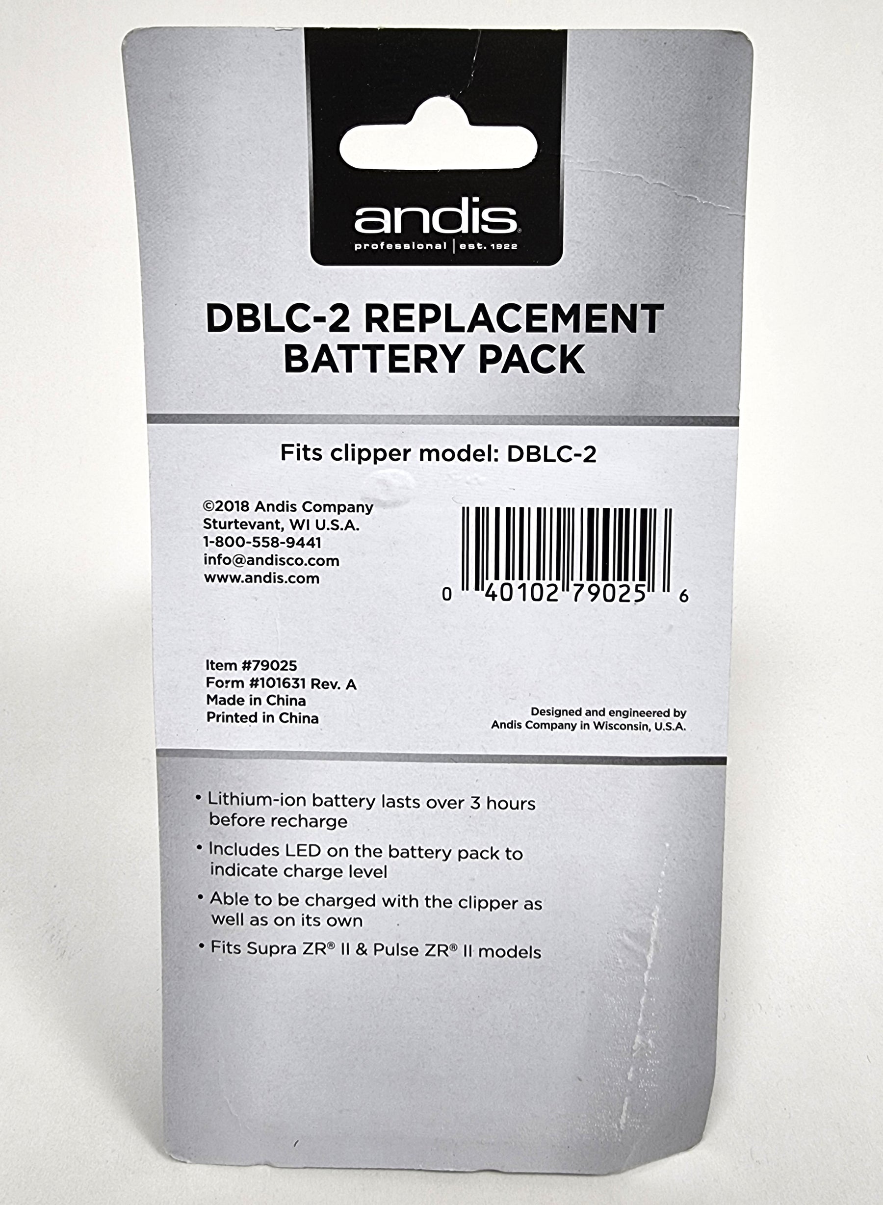 Andis DBLC-2 akku