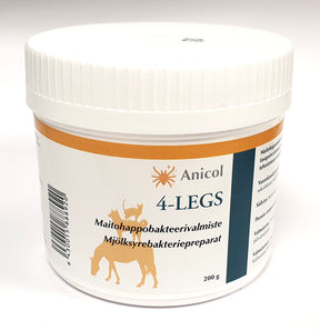 Anicol 4-Legs maitohappobakteeri eläimille