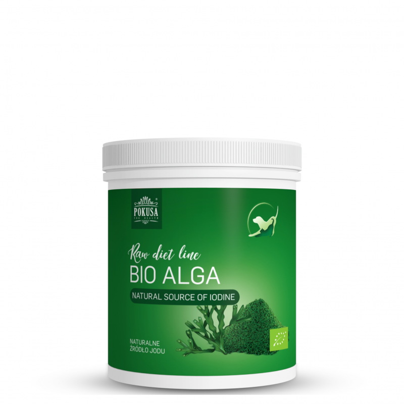 Pokusa RawDietLine Bio Alga merilevä koirille ja kissoille 350 g
