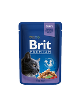 Brit Premium Cat Turska kastikkeessa 100 g