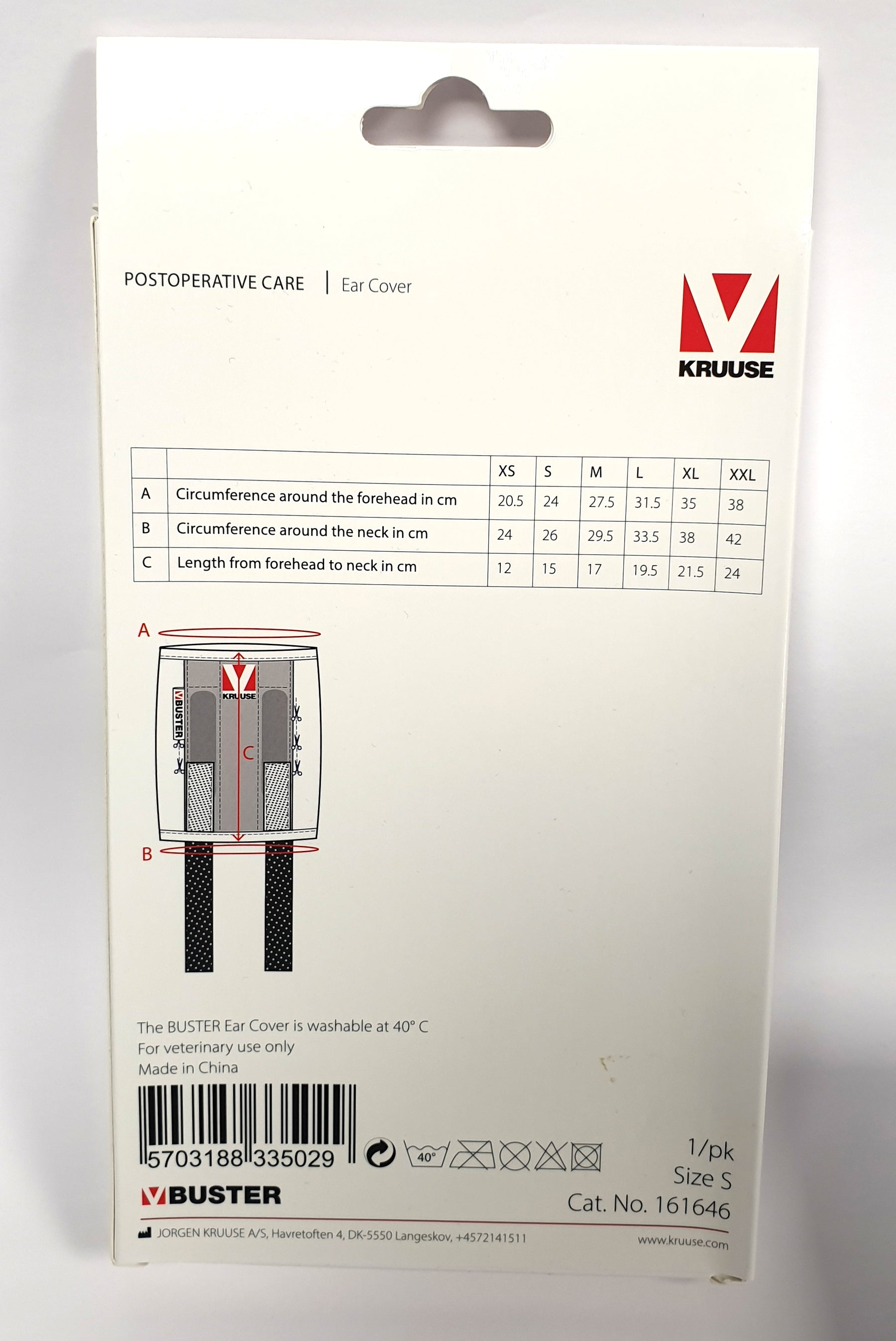 Buster Ear Cover korvasuoja koiralle S