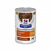 Hill's c/d Urinary Care with Chicken & Vegetables muhennos koiralle 354 g MAISTELUPAKKAUS